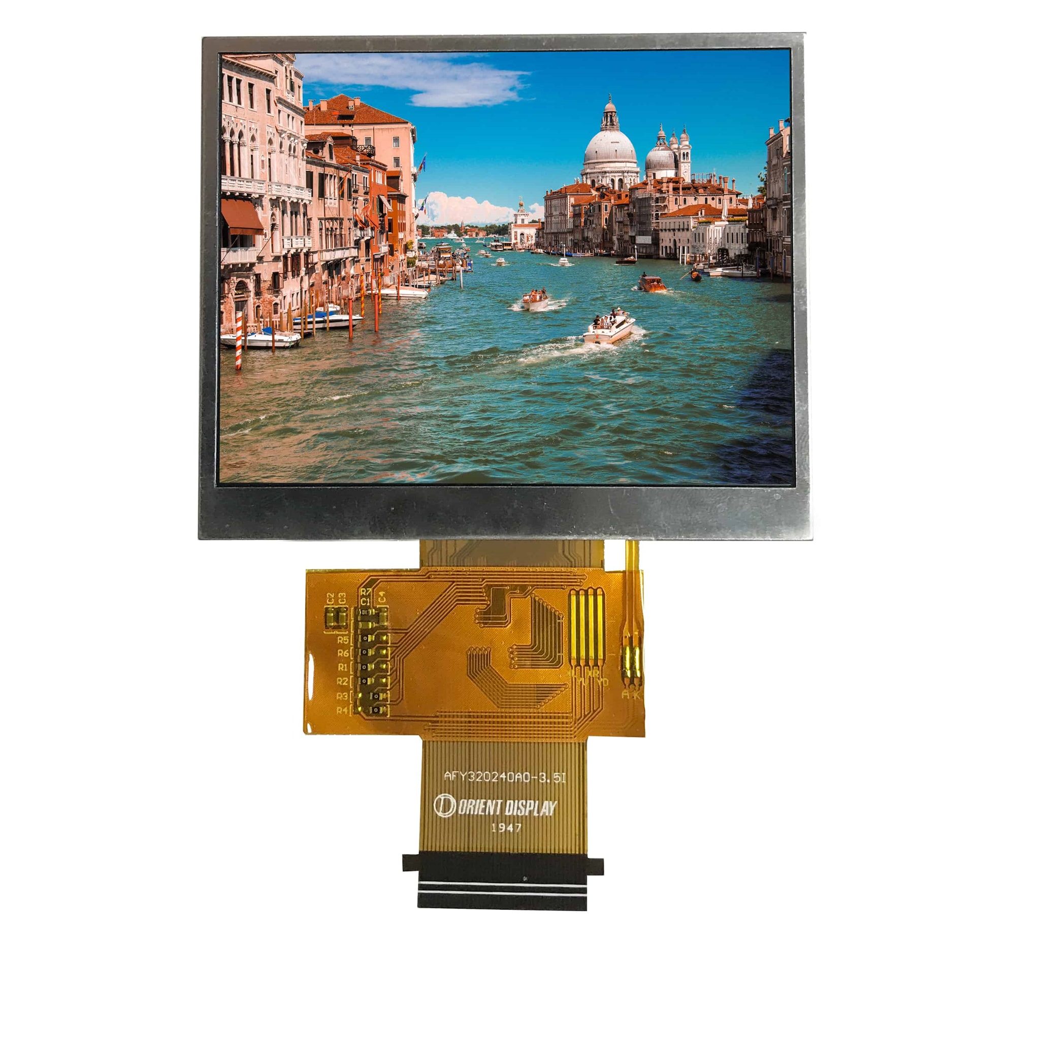 3.5 Inch IPS Display: Sunlight Readable, 320x240, 1000 Nits