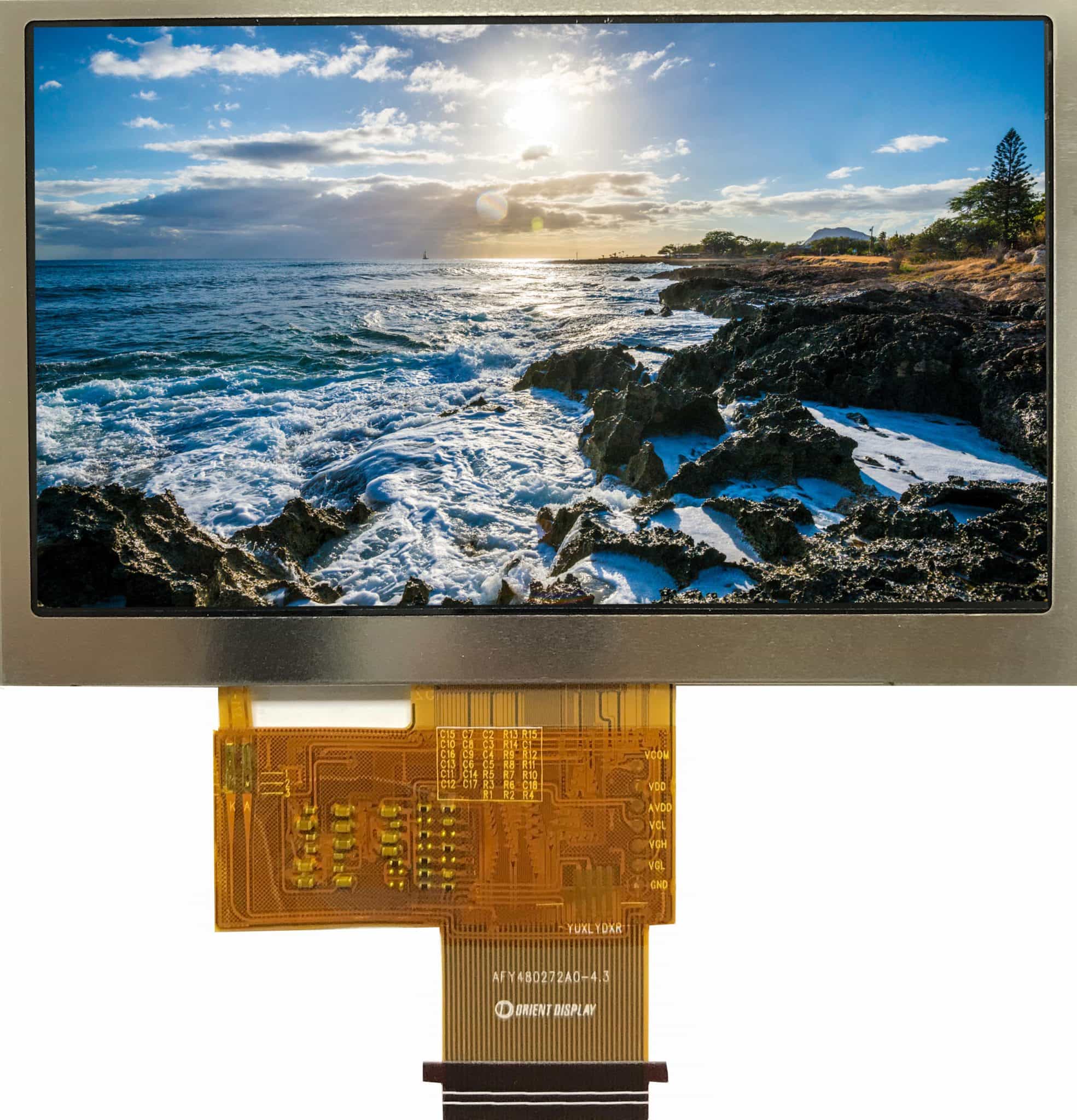 Écran Tactile TFT LCD 4,3 Pouces - Résolution 480 X 272 / 800 X 480 - 40 Broches RVB | Affichage, Interface