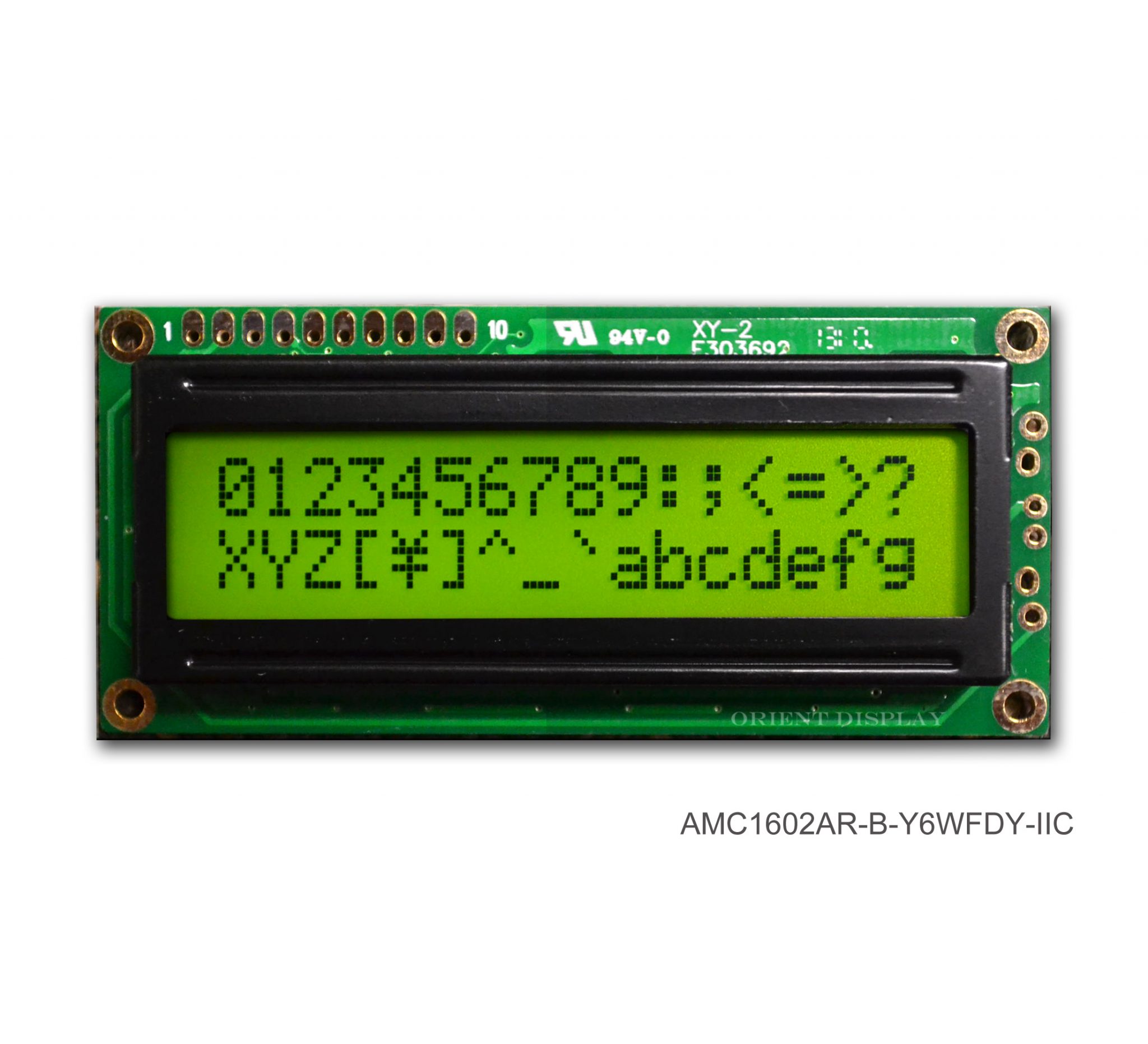 Afficheur LCD 2 lignes de 16 caractères, interface I2C - Les Fabriqueurs