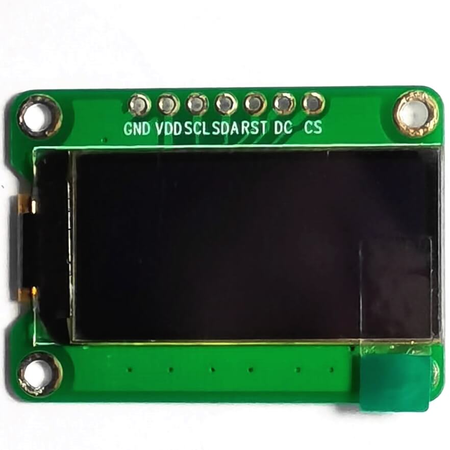 0.96" Arduino IPS TFT,160x80, 300 Nits, SPI Interface + Compatible Arduino Store Orient Display