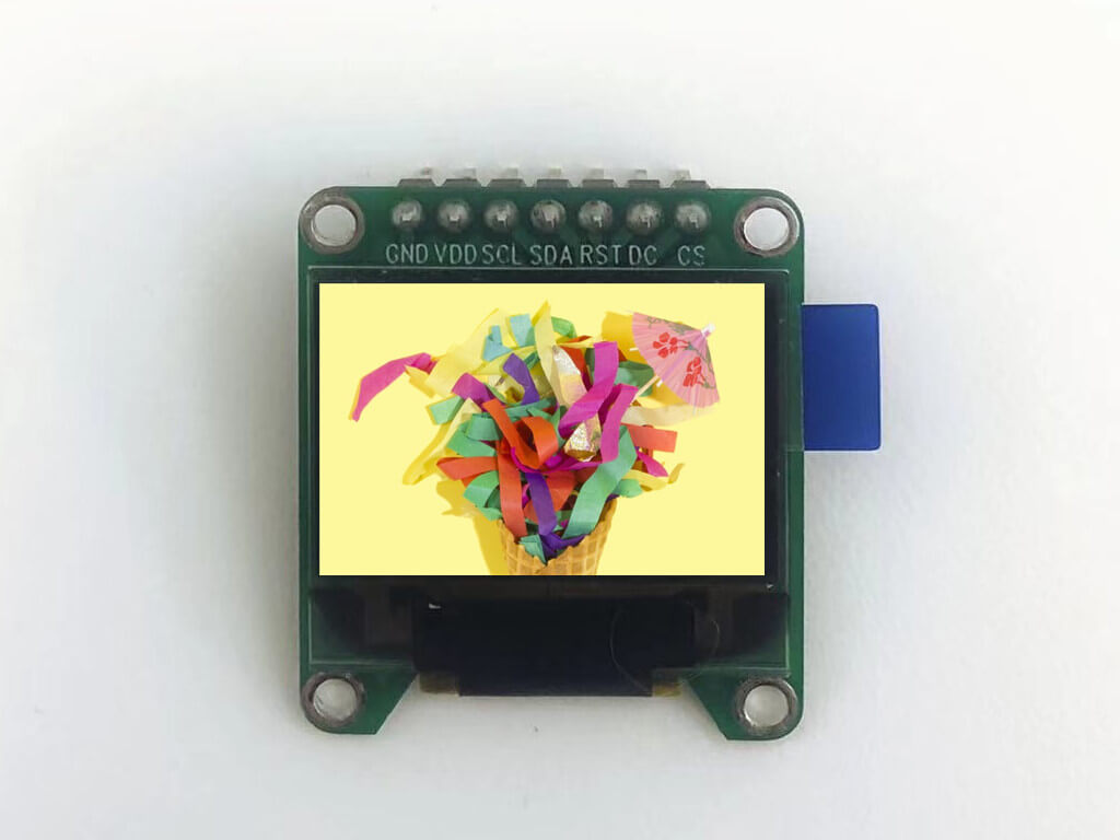 0.95'' Arduino OLED Displays, 96x64, Color RGB, 4-Wire SPI Interface